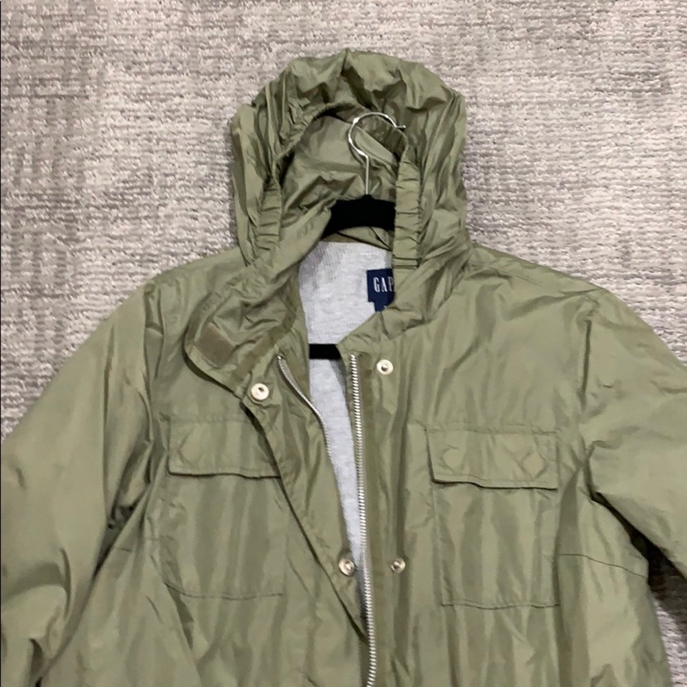 Gap Army green crop jacket - Picture 3 of 5